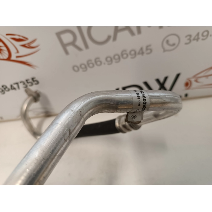 924803929R TUBO ARIA CONDIZIONATA CLIMA A/C RENAULT CLIO CAPTUR 1.5 2013 AL 2017