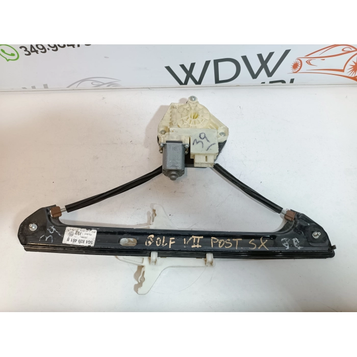 5G4839461B MOTORINO ALZAVETRO POSTERIORE SINISTRO SX VW GOLF 7 VII 5Q4959811A
