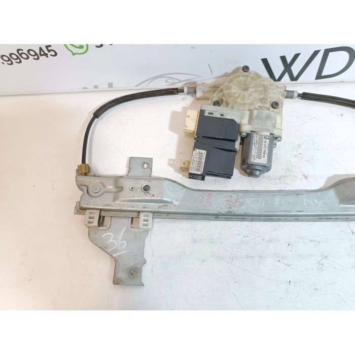 924206-100 MOTORINO ALZAVETRO ANTERIORE ANT DESTRO DX CITROEN C4 2004-2010 9681574880