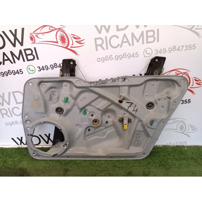 5N0837756 ALZAVETRO PANNELLO ANTERIORE DESTRO USATO VW TIGUAN (5N) 1° (2007\2016)