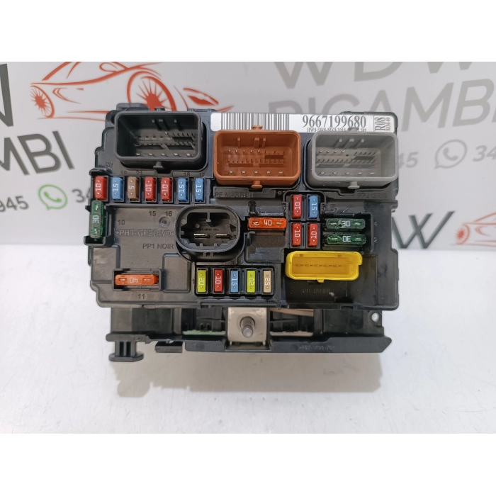 9667199680 CENTRALINA PORTA FUSIBILI FUSIBILIERA CITROEN DS3 1.6 HDI (2010\2019)