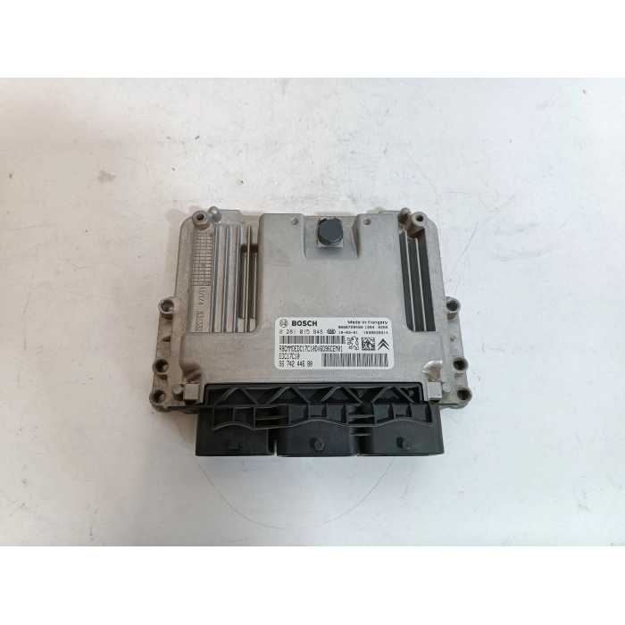 9666729480 CENTRALINA MOTORE BOSCH CITROEN DS3 C3 2009-2016 1.6 HDI 68KW 92CV 9HP 9674244680 0281015848
