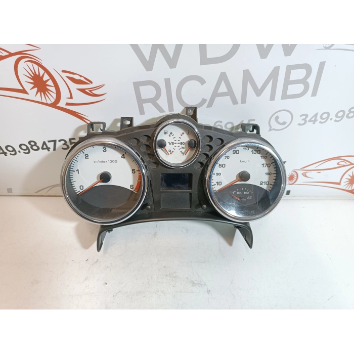 9662904980 QUADRO CONTACHILOMETRI PEUGEOT 207 1.6 HDI (2006\2015) A2C53065549