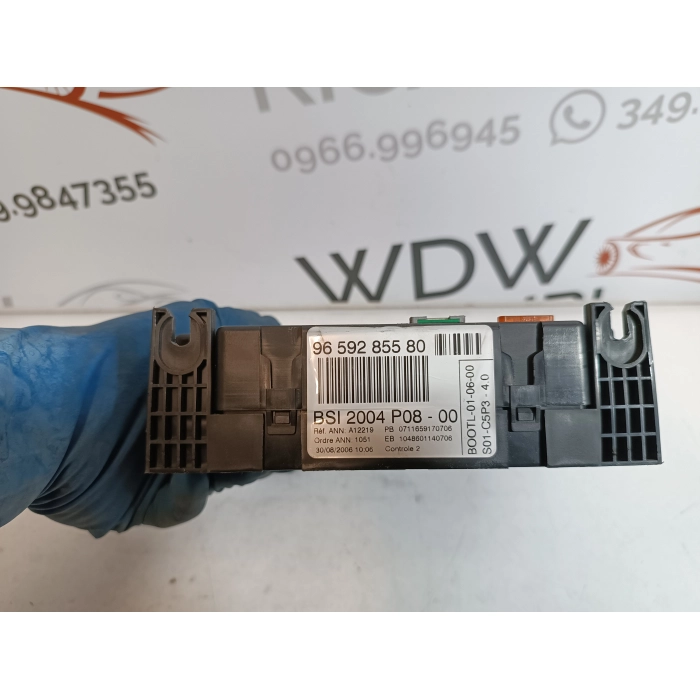 9659285580 CENTRALINA BODY COMPUTER PEUGEOT 207 1.6 HDI (2006\2015)