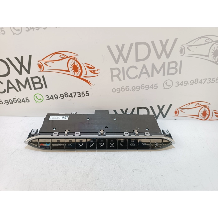 07357256870 CENTRALINA COMANDI CLIMA A\C USATO FIAT NUOVA 500 E 500E ELETTRICA 2020 IN POI