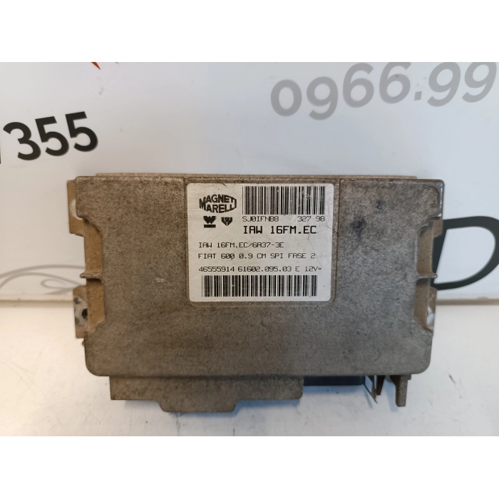 46555914 CENTRALINA MOTORE IAW16FMEC FIAT SEICENTO 600 (187) 900 (1998\2000)