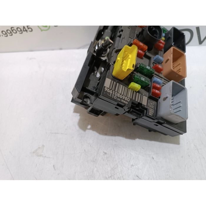 9661086980 CENTRALINA BODY COMPUTER FUSIBILIERA PEUGEOT 207 1.6 HDI (2006\2015)