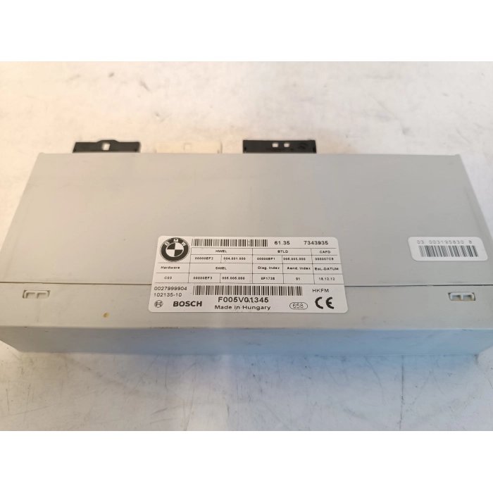 F005V01345 CENTRALINA MODULO CONTROLLO PORTELLONE BMW 316D F31 2012\2015 7343935