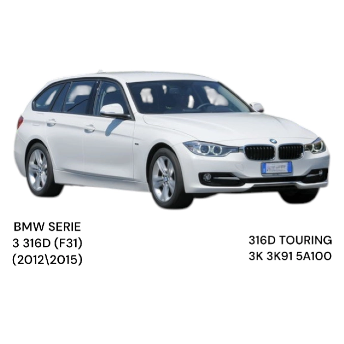 PORTA PORTIERA SPORTELLO POSTERIORE SINISTRO BMW SERIE 3 (F31) TOURING (2012\2015)