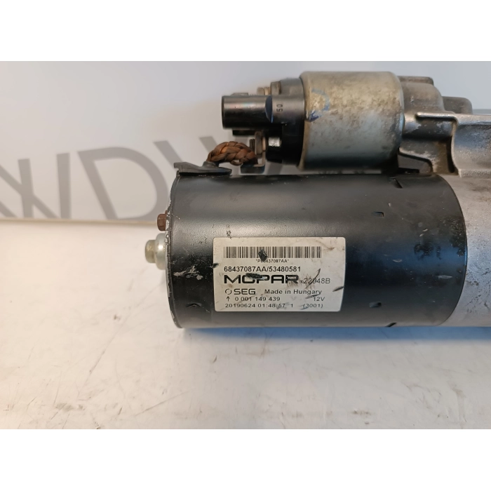 68437087AA MOTORINO AVVIAMENTO JEEP COMPASS - CHEROKEE KL 2.2 56029645AA - ORIGINALE -