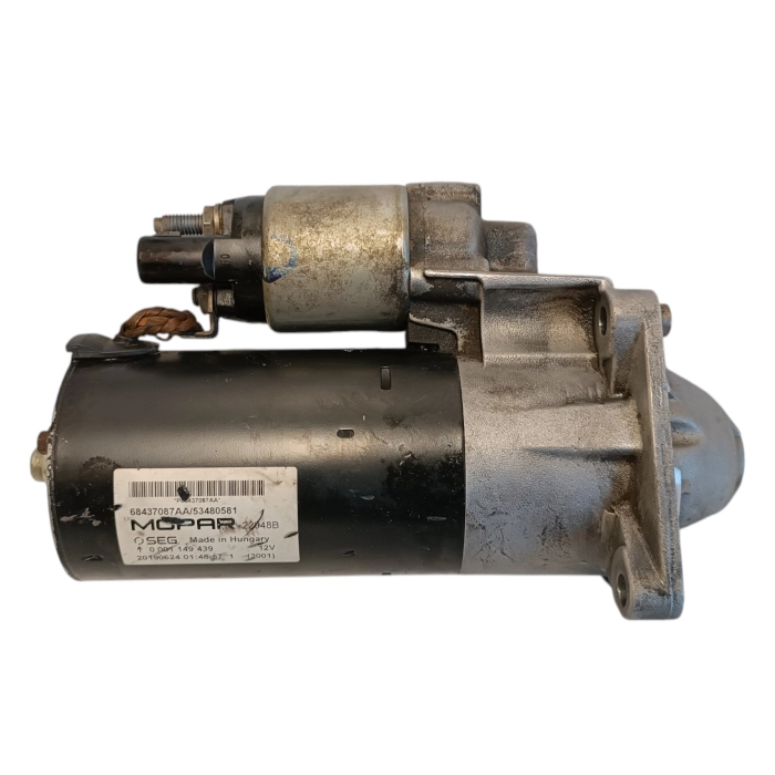 68437087AA MOTORINO AVVIAMENTO JEEP COMPASS - CHEROKEE KL 2.2 56029645AA - ORIGINALE -