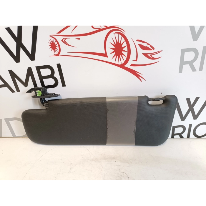 ALETTA PARASOLE FIAT 500 595 ABARTH COLORE NERO NERA LATO SINISTRO SX GUIDA