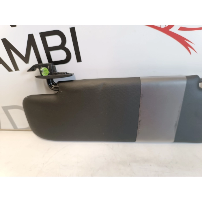 ALETTA PARASOLE FIAT 500 595 ABARTH COLORE NERO NERA LATO SINISTRO SX GUIDA