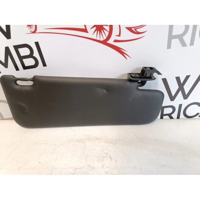 ALETTA PARASOLE FIAT 500 595 ABARTH COLORE NERO NERA LATO SINISTRO SX GUIDA