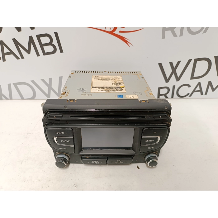 96180A2000WK STEREO AUTORADIO ORIGINALE USATO KIA CEE'D CEED (2012\2018) AC111A2EE