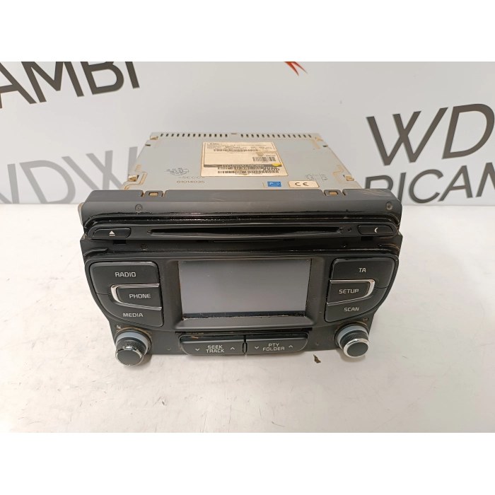 96180A2000WK STEREO AUTORADIO ORIGINALE USATO KIA CEE'D CEED (2012\2018) AC111A2EE