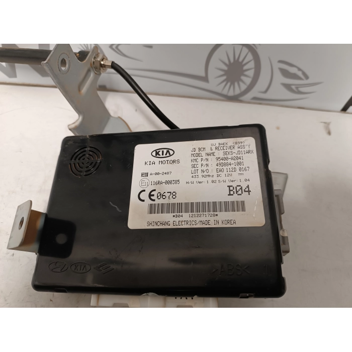 95400-A2041 CENTRALINA RICEVITORE ANTENNA BODY COMPUTER KIA CEE'D CEED (2012\2018) 49D884-1001