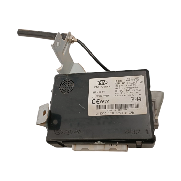 95400-A2041 CENTRALINA RICEVITORE ANTENNA BODY COMPUTER KIA CEE'D CEED (2012\2018) 49D884-1001