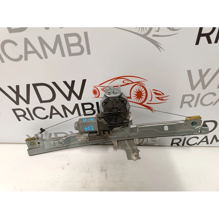 9681181880 MOTORINO ALZAVETRO ANTERIORE ANT DESTRO DX PEUGEOT 207 2006 AL 2015