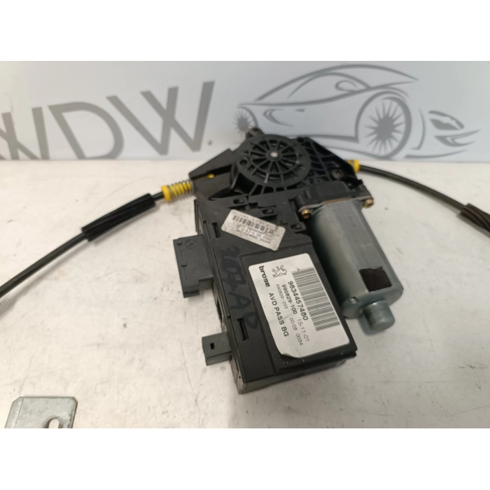9634457480 MOTORINO ALZAVETRO ALZACRISTALLO ANTERIORE DESTRO PEUGEOT 307 2001-2009