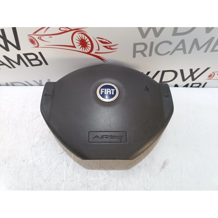 735388305 AIRBAG VOLANTE GUIDA GUIDATORE FIAT PANDA (169) 1.3 (2003\2013) LOGO BLU
