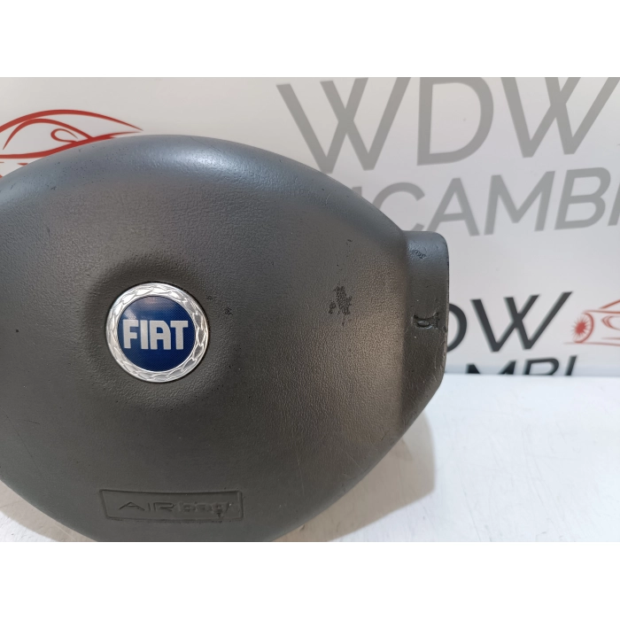 735388305 AIRBAG VOLANTE GUIDA GUIDATORE FIAT PANDA (169) 1.3 (2003\2013) LOGO BLU