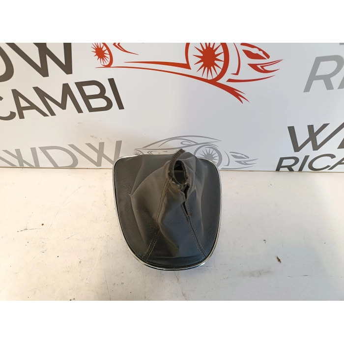 735440769 CUFFIA LEVA CAMBIO MANUALE CROMATURA FIAT BRAVO ORIGINALE