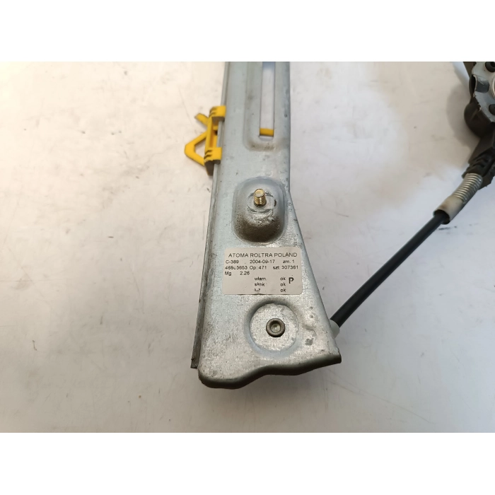 46803653 ALZAVETRO ALZACRISTALLO MANUALE POSTERIORE DESTRO FIAT PANDA 169 DESTRA