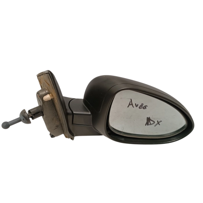 SPECCHIO SPECCHIETTO MANUALE ANTERIORE DESTRO DX CHEVROLET AVEO T300 2011-2016 NERO