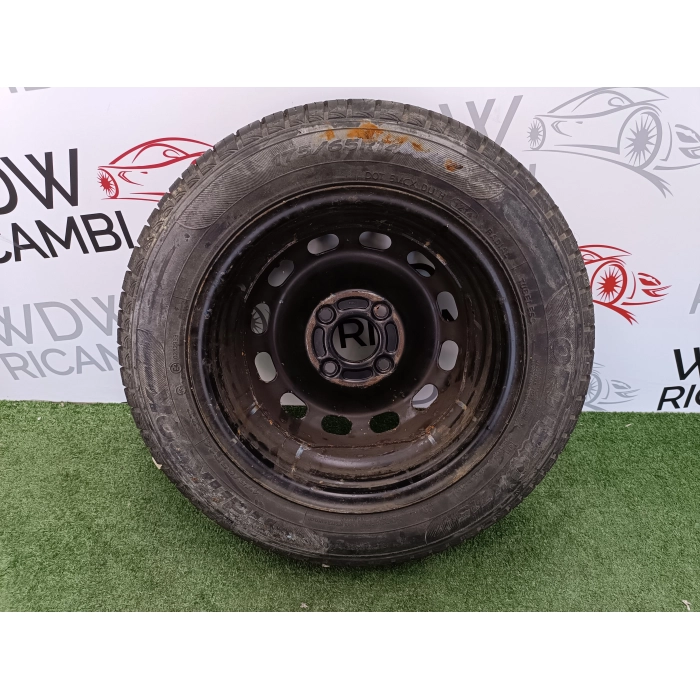 8V21BC 1 CERCHIO RUOTA DI SCORTA DA 14 4 FORI FORD FIESTA 6° 1.5 TDCI (2013\2017) 51\2JX14X37,5