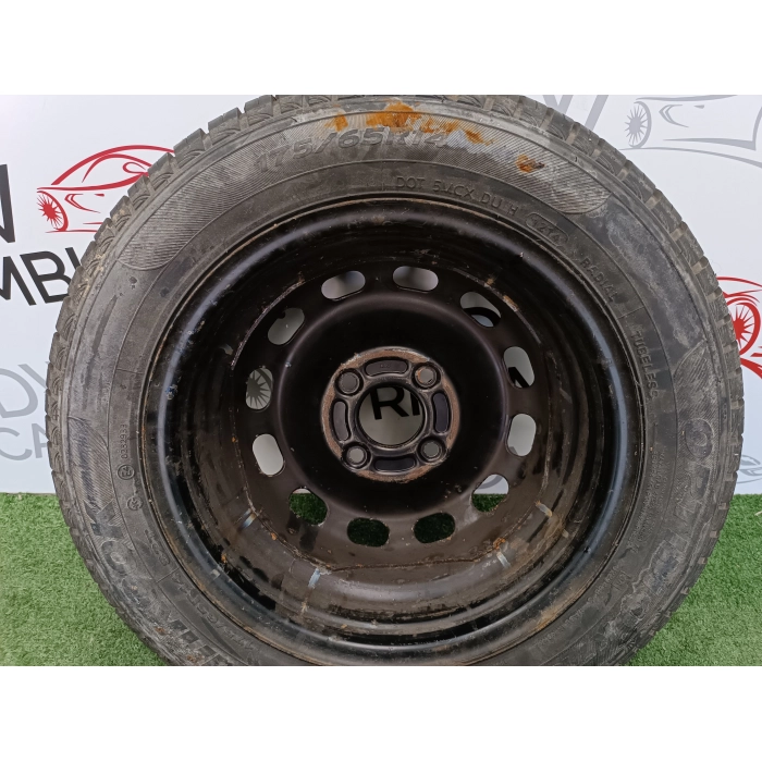 8V21BC 1 CERCHIO RUOTA DI SCORTA DA 14 4 FORI FORD FIESTA 6° 1.5 TDCI (2013\2017) 51\2JX14X37,5