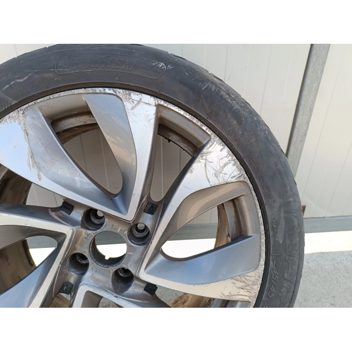 9687902677 1 CERCHIO IN LEGA DA 18 CON GOMMA CITROEN DS5 2.0 HDI (2011\2015) 4 FORI