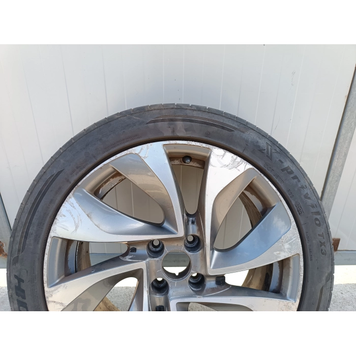 9687902677 1 CERCHIO IN LEGA DA 18 CON GOMMA CITROEN DS5 2.0 HDI (2011\2015) 4 FORI ART.30908