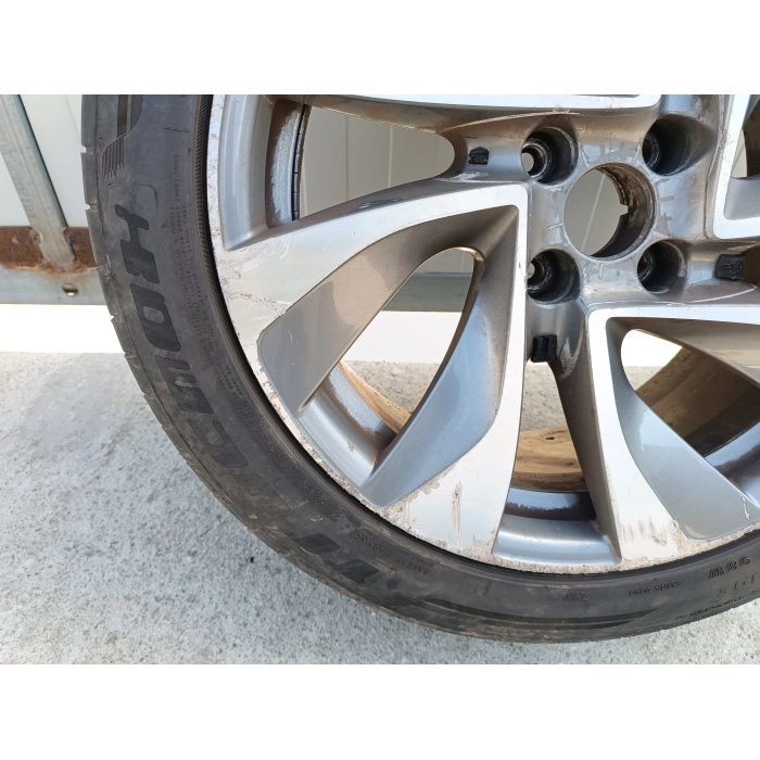 9687902677 1 CERCHIO IN LEGA DA 18 CON GOMMA CITROEN DS5 2.0 HDI (2011\2015) 4 FORI ART.30908