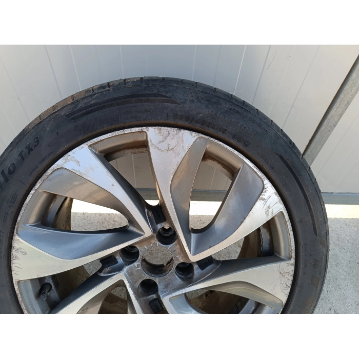 9687902677 1 CERCHIO IN LEGA DA 18 CON GOMMA CITROEN DS5 2.0 HDI (2011\2015) 4 FORI ART.30909