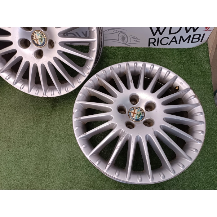 60690480 4 CERCHI IN LEGA DA 17 5 FORI 7.5JX17H2-41 ALFA ROMEO 159 2.2 JTS (2005\2008)