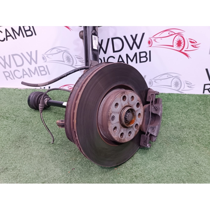 5N0407766H FUSELLO MOZZO COMPLETO ANTERIORE DESTRO AUDI Q3 2.0 TDI 4X4 (2014\2018) 5N0413031AS