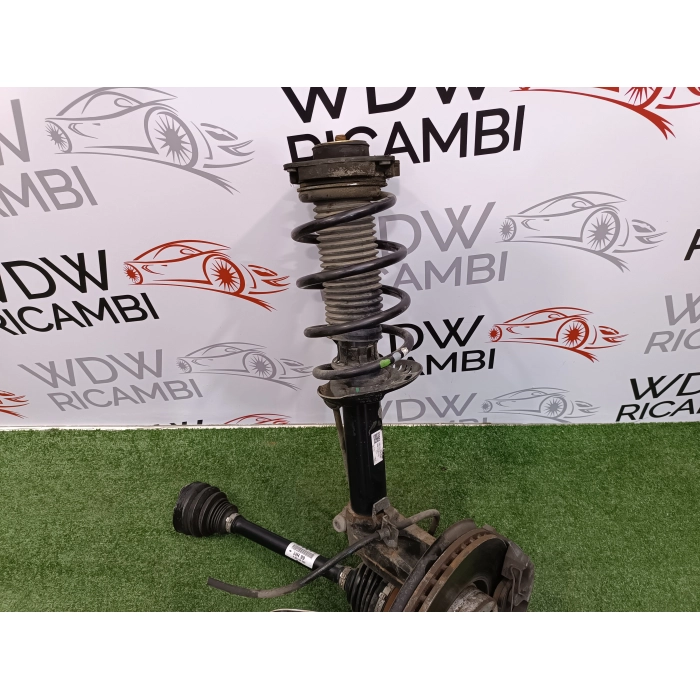 5N0407766H FUSELLO MOZZO COMPLETO ANTERIORE DESTRO AUDI Q3 2.0 TDI 4X4 (2014\2018) 5N0413031AS