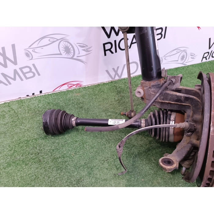 5N0407766H FUSELLO MOZZO COMPLETO ANTERIORE DESTRO AUDI Q3 2.0 TDI 4X4 (2014\2018) 5N0413031AS