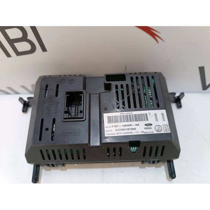 F1BT-18B955-GA DISPLAY SCHERMO MULTIFUNZIONE FORD ECOSPORT 2° 1.0 (2012\2016)