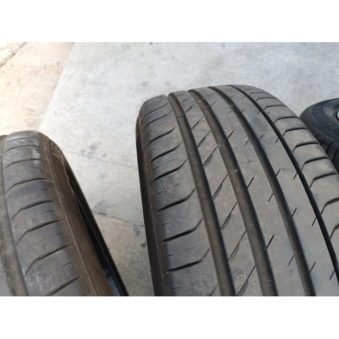 9809687377 4 CERCHI IN LEGA DA 18 CON GOMMA PEUGEOT 5008 GT LINE 1.5 2020\2023