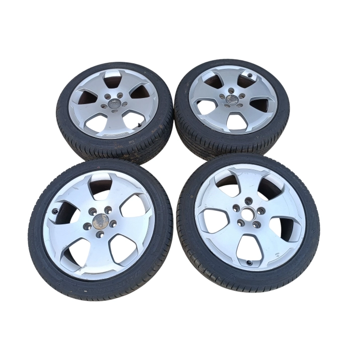 8P0601025C 4 CERCHI IN LEGA DA 17 CON GOMMA AUDI A3 8P 2.0 TDI 2003\2007 7.5JX17H2 ET56