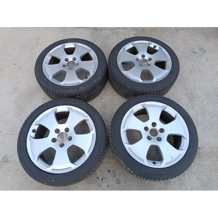 8P0601025C 4 CERCHI IN LEGA DA 17 CON GOMMA AUDI A3 8P 2.0 TDI 2003\2007 7.5JX17H2 ET56
