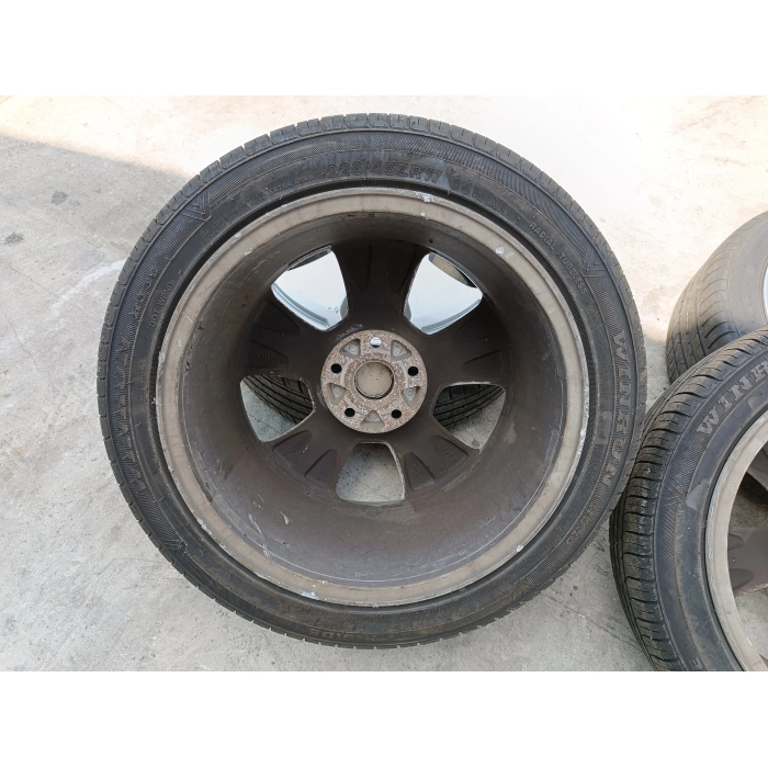 8P0601025C 4 CERCHI IN LEGA DA 17 CON GOMMA AUDI A3 8P 2.0 TDI 2003\2007 7.5JX17H2 ET56