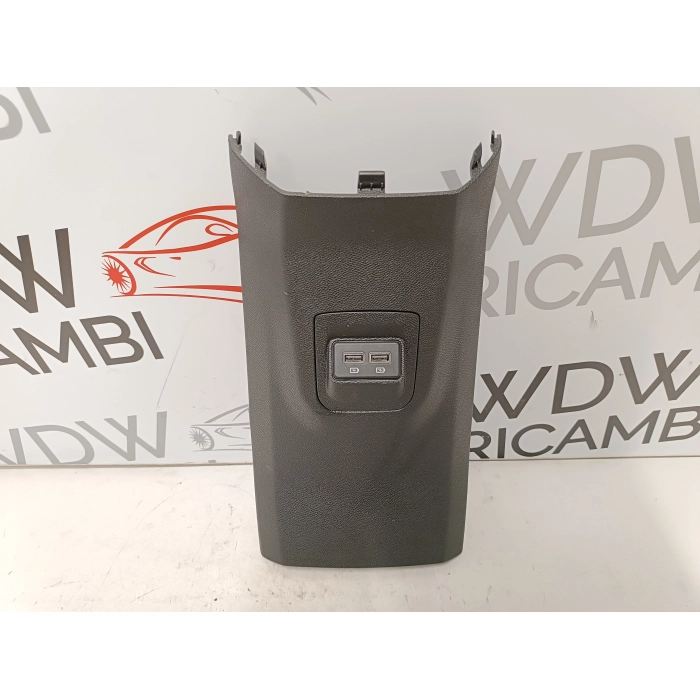 9809990277 MODANATURA RIVESTIMENTO PRESA PORTA USB POSTERIORE PEUGEOT 5008 2020-2023