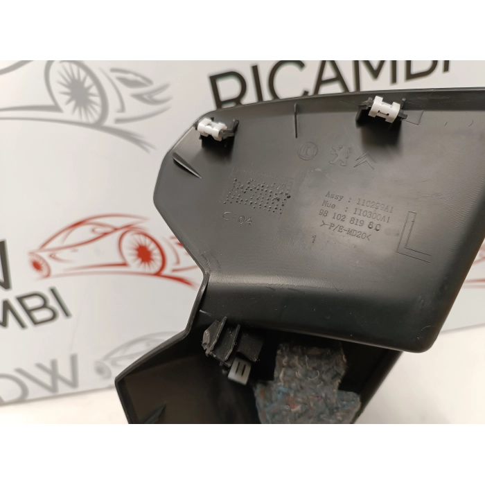 9810281980 RIVESTIMENTO INTERNO PLASTICA CRUSCOTTO SINISTRO PEUGEOT 5008 2020-2023