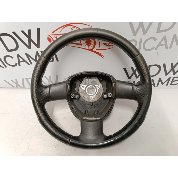 8P0419091CK STERZO VOLANTE IN PELLE USATO AUDI A3 8P 2.0 TDI 2003 \ 2007