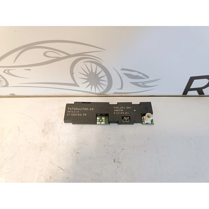 9674062980 CENTRALINA ANTENNA RADIO AMPLIFICATORE CITROEN DS5 2.0 HDI (2011\2015)