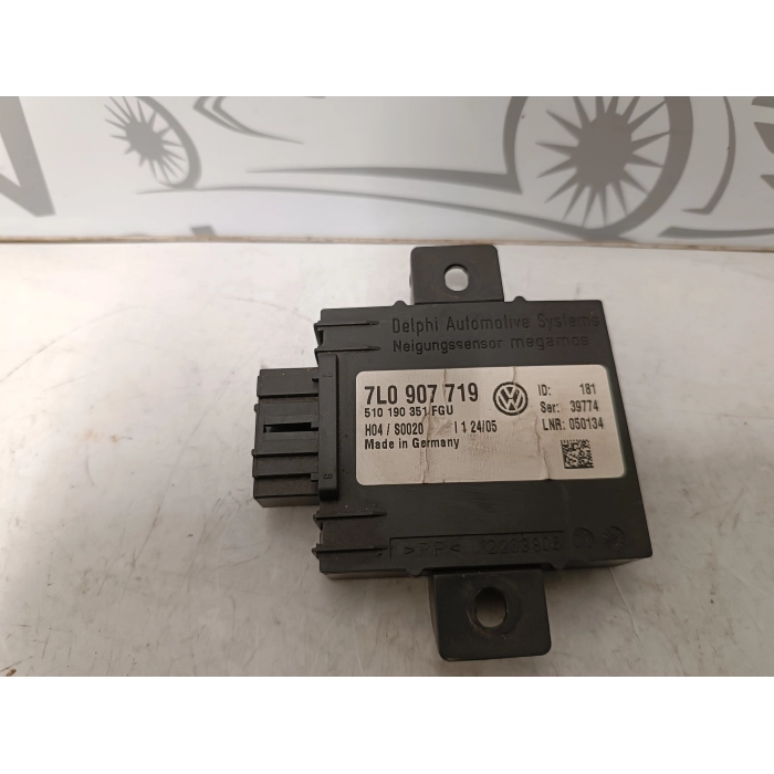 7L0907719 CENTRALINA ALLARME ANTIFURTO VW TOUAREG 3.0 TDI V6 (2002\2007) 510190351