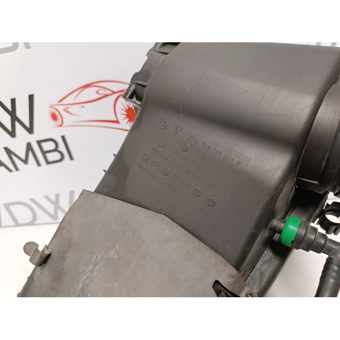 7L6129601F CASSA FILTRO AIRBOX PORTA FILTRO VW TOUAREG 3.0 TDI V6 (2002\2007) 7L6129607F
